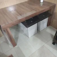 مبل۷نفره و میزنهارخوری بهترین جنس چوب بجنورد|مبلمان خانگی و میز عسلی|بجنورد, |دیوار