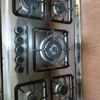 گازرومیزی استیل کن ایتالیایی تمیز|اجاق گاز و لوازم برقی پخت‌وپز|اصفهان, قائمیه|دیوار