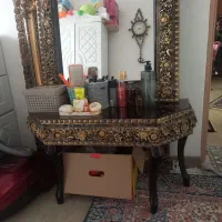 آینه و میز|بوفه، ویترین، کنسول|اسلامشهر, شهرک قائمیه|دیوار