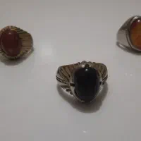 انگشتر عقیق(فروش به صورت تکی و همه با هم)