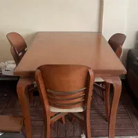 میزناهار خوری ۴نفره|میز و صندلی غذاخوری|آبیک, |دیوار