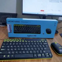 ماوس کیبورد لاجیتک بی سیم|قطعات و لوازم جانبی رایانه|تبریز, |دیوار