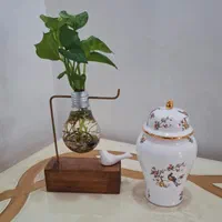 گلدون لامپ|صنایع دستی و سایر لوازم تزئینی|رشت, ساغری سازان|دیوار