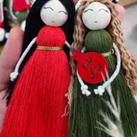 گیفت عروسک کنفی|صنایع دستی و سایر لوازم تزئینی|نسیمشهر, |دیوار