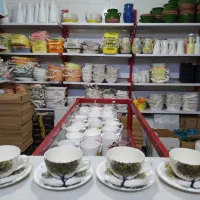 فنجان نعلبکی طرح درختی سرامیکی
