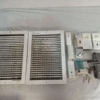 درب چوبی ورودی/دریچه کولر/مهتابی/سیم تلفن/کلیدکولر