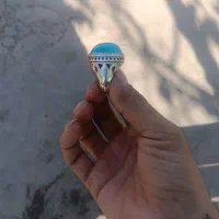 دو عدد فیروزه دست ساز