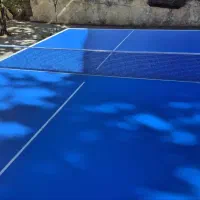 میز پینگ پنگ 25 میل 8 چرخ مدل t1018|تجهیزات ورزشی|خلخال, |دیوار