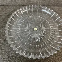 طرف شیرینی خوری کریستال ژاپنی کاملا نو همراه جعبه