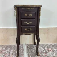 میز‌ تلفن چوبی