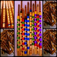 نی انبان|سازهای بادی|بندرعباس, |دیوار