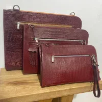 فولدر چرم طبیعی