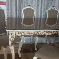 میزغذا خوری شش نفره|میز و صندلی غذاخوری|بوکان, |دیوار