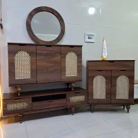 ست کامل *حصیری*|بوفه، ویترین، کنسول|مشکین‌دشت, |دیوار