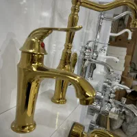 شیر بامبو طلایی چهار عدد شیر (یک دست )|لوازم سرویس بهداشتی|ورامین, ورامین|دیوار