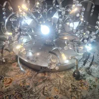 یک جفت لوستر استیل  مدرن|لوستر و چراغ آویز|تهران, جوادیه تهرانپارس|دیوار