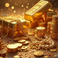 طلا پیدا شده