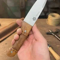 چاقو راسته ای استاد وفا زنجان