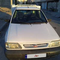 پراید وانت سفید