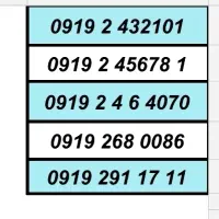 0919.338.8005|سیم‌کارت|شهریار, شهرک وائین|دیوار