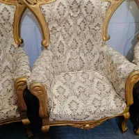 مبل سلطنتی|مبلمان خانگی و میز عسلی|قم, شاد قلی|دیوار