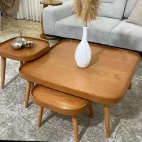 چوبی و وکیوم عسلی و جلو مبلی|مبلمان خانگی و میز عسلی|خرم‌آباد, |دیوار