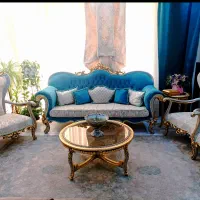 مبل سلطنتی کلاسیک استیل|مبلمان خانگی و میز عسلی|شیراز, شهرک گلدشت حافظ|دیوار