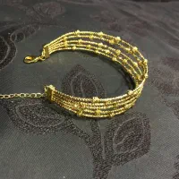 دستبند البرنادو روکش آب طلا