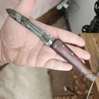 کارد یا چاقو تاشو عتیقه قدمت قاجار|کلکسیون اشیاء عتیقه|تهران, نارمک جنوبی|دیوار