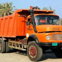 حمل بار، مصالح ساختمانی و نخاله با ده چرخ کمپرسی