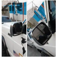 آینه بغل طرح پاجرو پایه اسپرتی همراه بست فلزی|قطعات یدکی و لوازم جانبی|تهران, امام حسین|دیوار