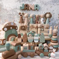 استنداسم اکسسوری کودک اسباب بازی چوبی تحویل فوری