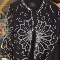 کت مجلسی  تمام مروارید کار دست آکبند|لباس|باقرشهر, |دیوار