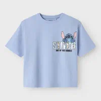 کراپ تیشرت دخترانه stitch