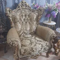 مبل سلطنتی لوکس ۹ نفره در حد نو|مبلمان خانگی و میز عسلی|ورامین, ورامین|دیوار