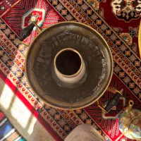 سماور گازی طلایی بسیار زیبا|سماور، چای‌ساز، قهوه‌ساز|تهران, قیطریه|دیوار