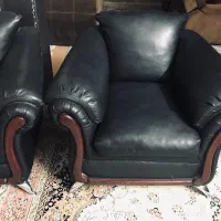 مبل چرم بسیار راحت زیر قیمت