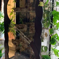 بوفه ویترین چوبی