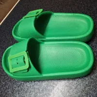 دمپایی زنانه مدل میترا / رنگ سبز / سایز ۳۷|کیف، کفش، کمربند|برخوار, |دیوار