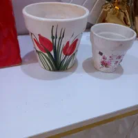 گلدان سرامیکی|صنایع دستی و سایر لوازم تزئینی|بندر ماهشهر, |دیوار