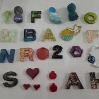 فروش ویژه حروف و جا کلیدی رزینی|صنایع دستی و سایر لوازم تزئینی|گرگان, |دیوار