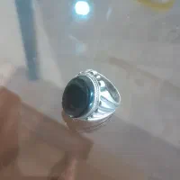 انگشتر  نقره.  خوش رکاب