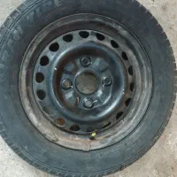 رینگ و لاستیک زاپاس پراید