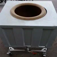 خمیرگیر وتنور گلی چرخدار