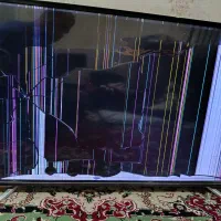 تلویزیون ال سی دی شکسته|تلویزیون و پروژکتور|اهواز, شهرک الهیه|دیوار