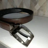 کمربند چرم طبیعی دست دوز