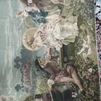 فرش تابلویی|فرش|آستانه اشرفیه, |دیوار