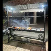 منقل گازی ذغالی جیگرکی باربیکیو 96851