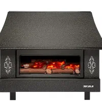 رنگ کوره ای بخاری|بخاری، هیتر، شومینه|قم, بیانی|دیوار