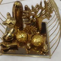 قندان برنجی و دکوری